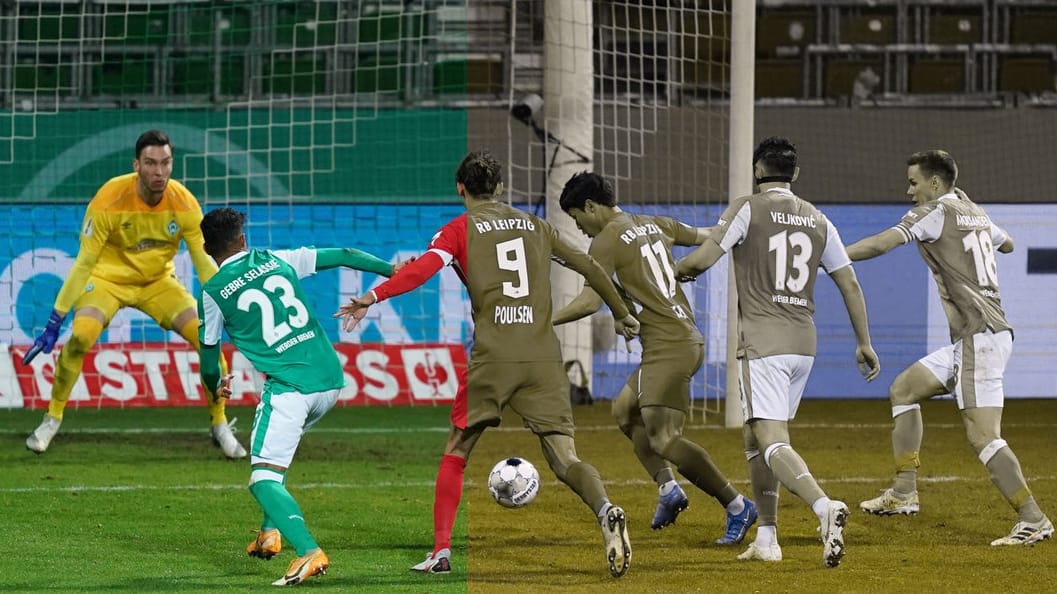 Rot gegen Grün ergibt Farbmatsch: In der Bundesliga wird bisher kaum Rücksicht genommen auf Zuschauer mit Farbschwäche.