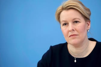 Franziska Giffey, Bundesfamilienministerin SPD: Sie tritt offenbar als Familienministerin zurück.