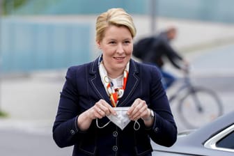 Bundesfamilienministerin Franziska Giffey: Sie zieht Konsequenzen aus der Diskussion um ihre Doktorarbeit.