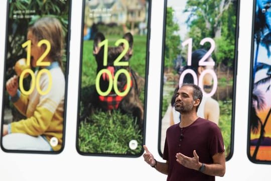 Android bekommt einen neuen Anstrich: Sameer Samat vom Google-Produktmanagement stellte auf der Entwicklerkonferenz im kalifornischen Mountain View die kommenden Android-Neuheiten vor.