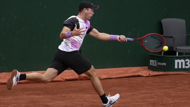 Steht in Genf im Viertelfinale: Dominik Koepfer.