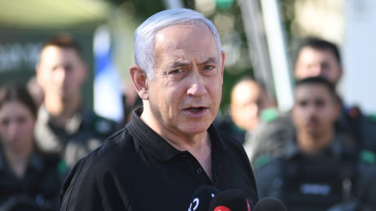 Benjamin Netanjahu: Israels Premierminister präsentiert sich wieder einmal als entschlossener Anführer.