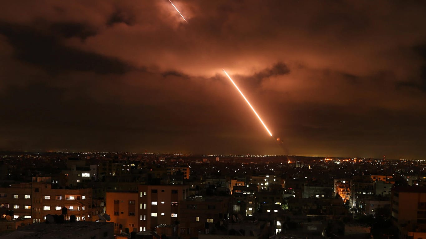 Der Iron Dome fängt Raketen ab, die aus dem Gazastreifen abgeschossen wurden: Seit einer Woche gibt es erneut Krieg zwischen Israel und der Hamas.