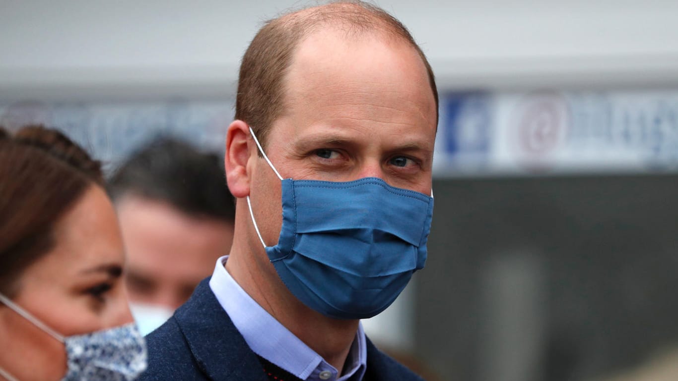Prinz William: Der britische Royal hat seine erste Impfung erhalten.