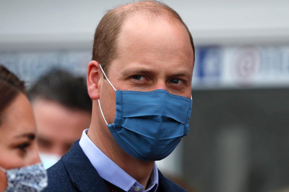 Prinz William: Der britische Royal hat seine erste Impfung erhalten.