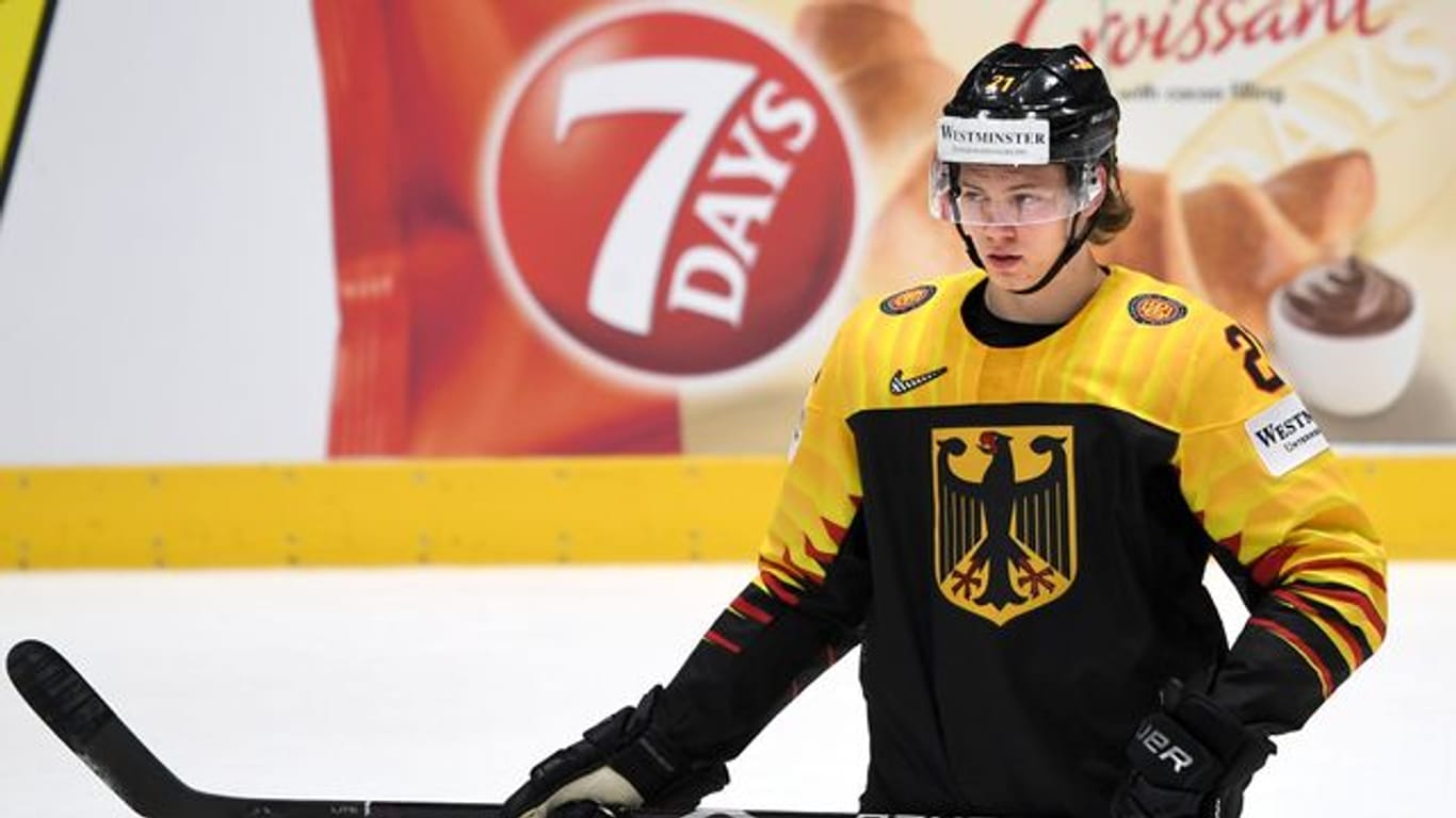 Deutscher Hoffnungsträger für die Eishockey-WM in Riga: Moritz Seider.