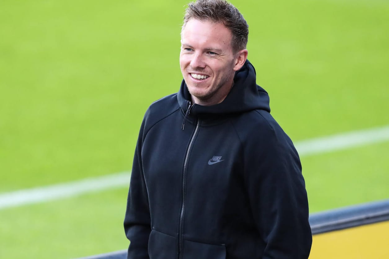 Julian Nagelsmann: Der künftige Bayern-Trainer hatte einen emotionalen Abschied in Leipzig.