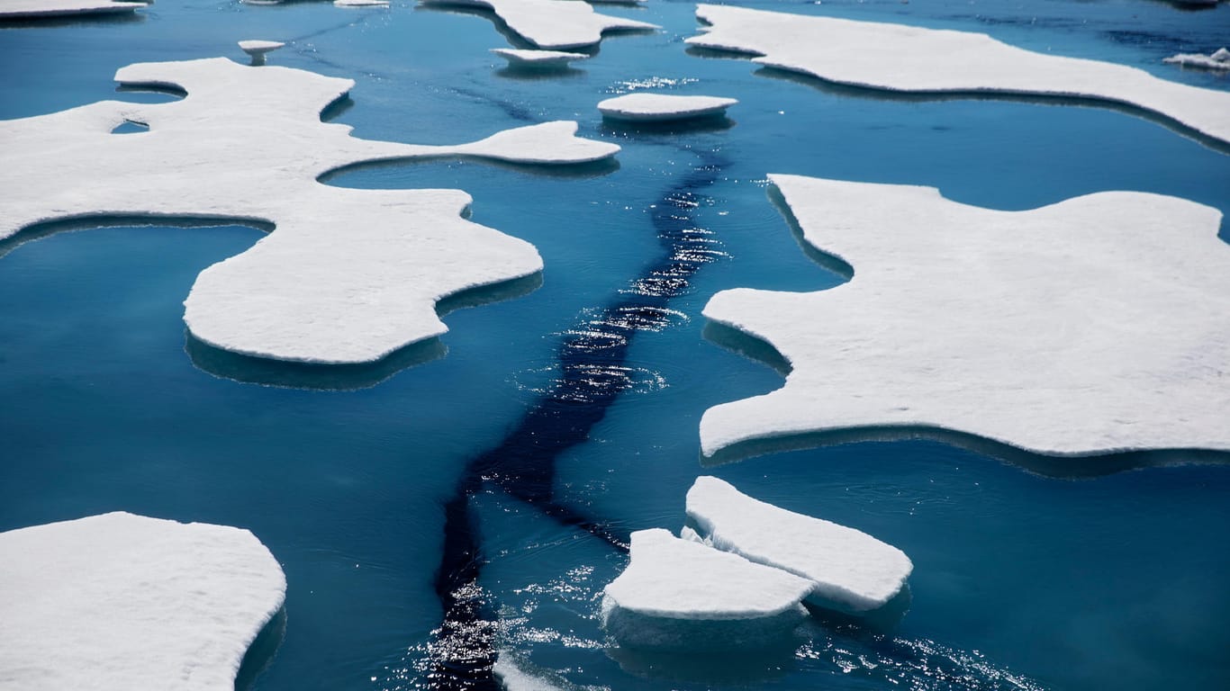 Gebrochenes Eis in der Arktis: Die Staaten des Treffens haben sich auf einen Zehn-Jahres-Plan geeinigt.