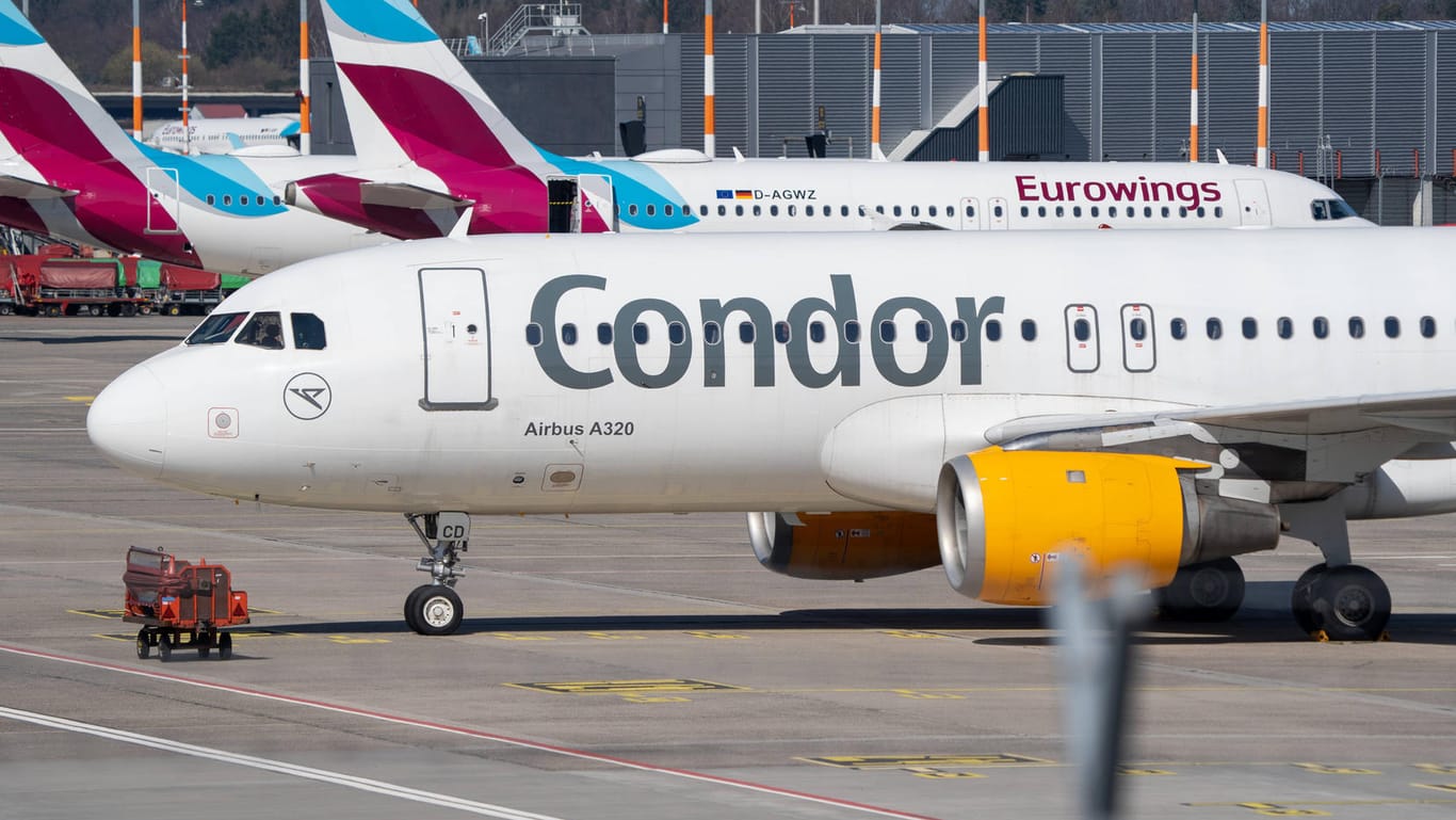 Condor-Flieger (Symbolbild): Die Airline hatte schon vor Corona Probleme.