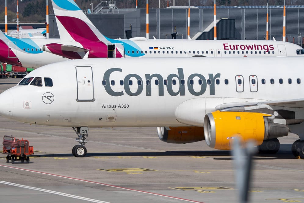 Condor-Flieger (Symbolbild): Die Airline hatte schon vor Corona Probleme.