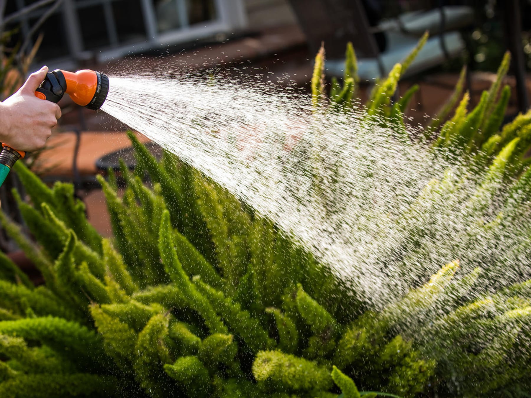 Tränken und Spülen des Bodens Garten Handbrause Hochdruck Handsprüher Gartenbrause Bewässerungsbrause mit 7 Sprühbilder für Autowaschen