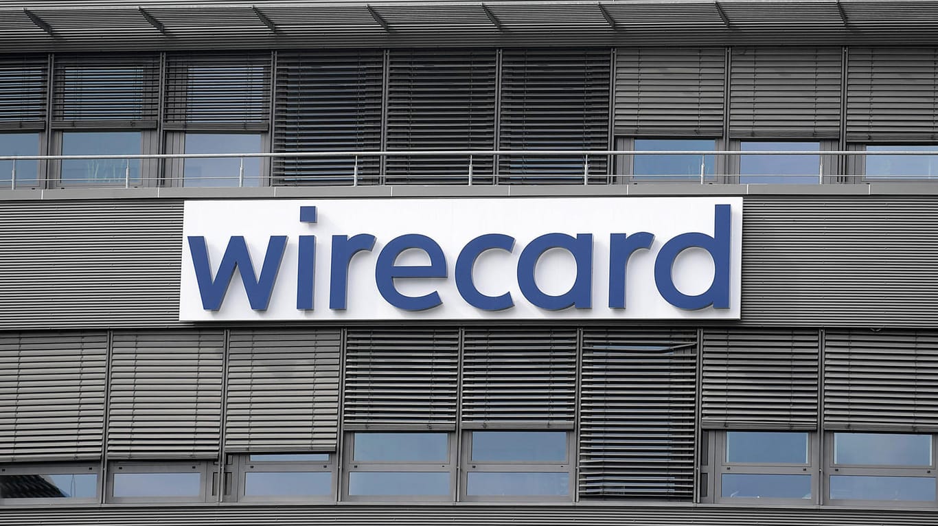 Der Wirecard-Schriftzug an der Konzernzentrale: Das Schild wurde mittlerweile abmontiert.