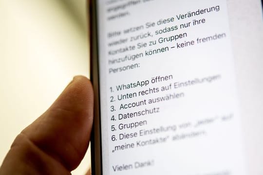 Der aktuelle Whatsapp-Kettenbrief schürt unnötig Panik.