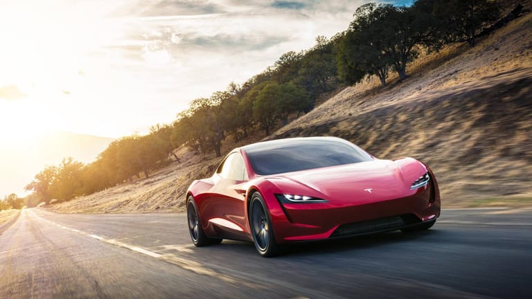 Tesla Roadster: Eine Version von 2017 schaffte es von 0 auf 60 in 1,8 Sekunden. (Archivbild)