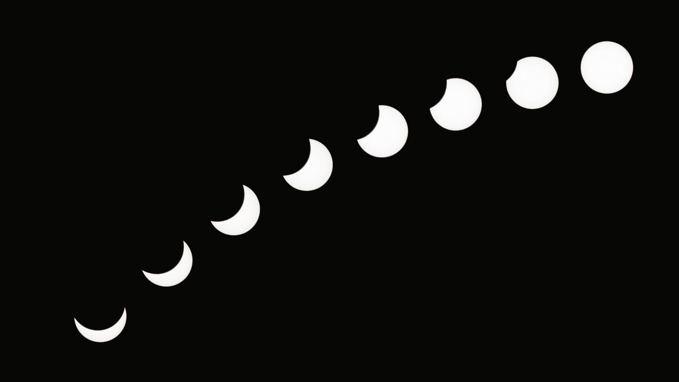 Partielle Sonnenfinsternis: Letztmalig verdunkelte der Neumond am 20. März 2015 die Sonne.
