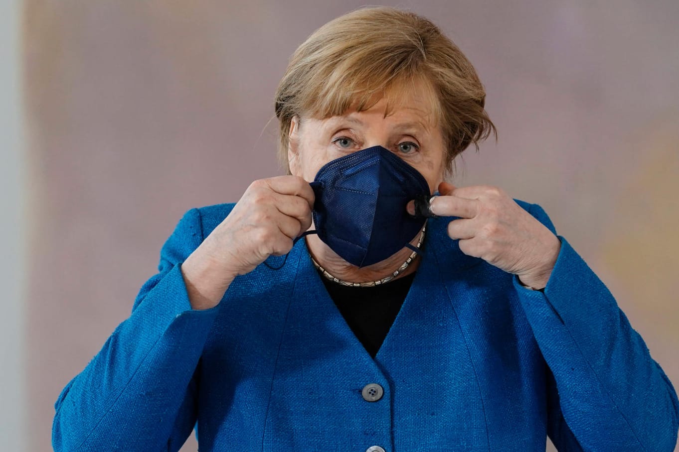 Bundeskanzlerin Angela Merkel: "Das Virus ist nicht verschwunden."