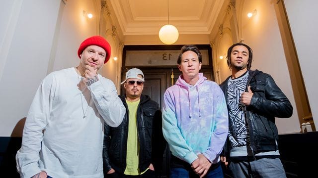 Die Band Culcha Candela in Berlin.