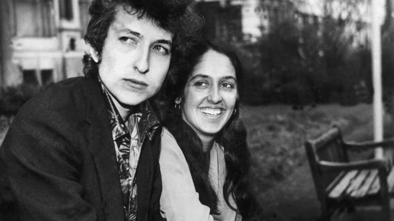 Bob Dylan und seine Kollegin Joan Baez (1965).