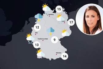 Hier drohen diese Woche krΓ€ftige Gewitter Hier drohen diese Woche krΓ€ftige Gewitter