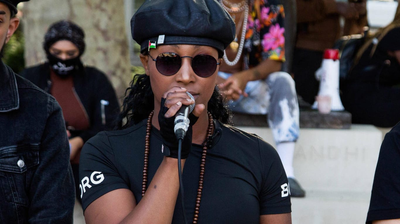 Sasha Johnson: Die "Black Lives Matter"-Aktivistin kämpft nach einem Kopfschuss um ihr Leben.