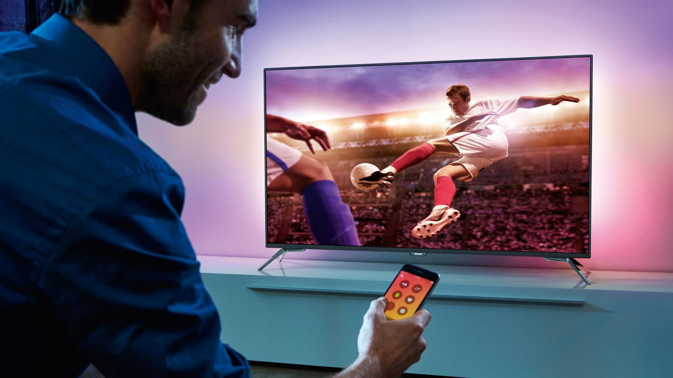 Top-Deal des Tages: Der 4K-Fernseher von Philips mit 50 Zoll ist heute ein echtes Schnäppchen.