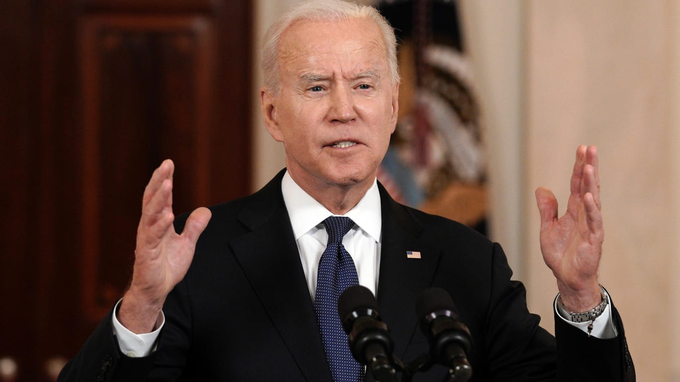 Joe Biden: Der US-Präsident will die Konditionen für einen "echten Friedensprozess" im Nahost-Konflikt schaffen.