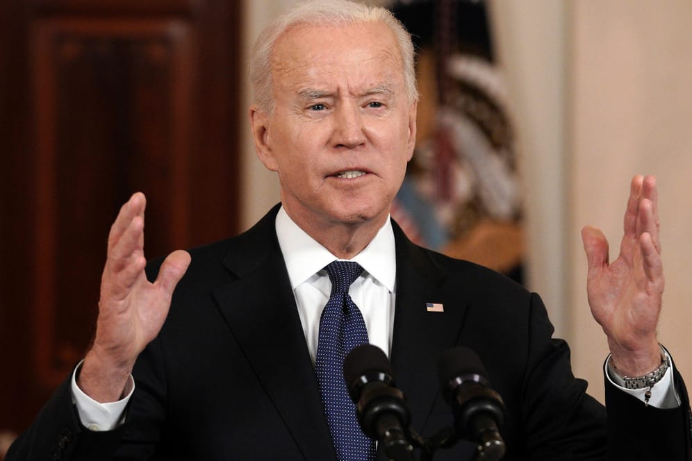 Joe Biden: Der US-Präsident will die Konditionen für einen "echten Friedensprozess" im Nahost-Konflikt schaffen.