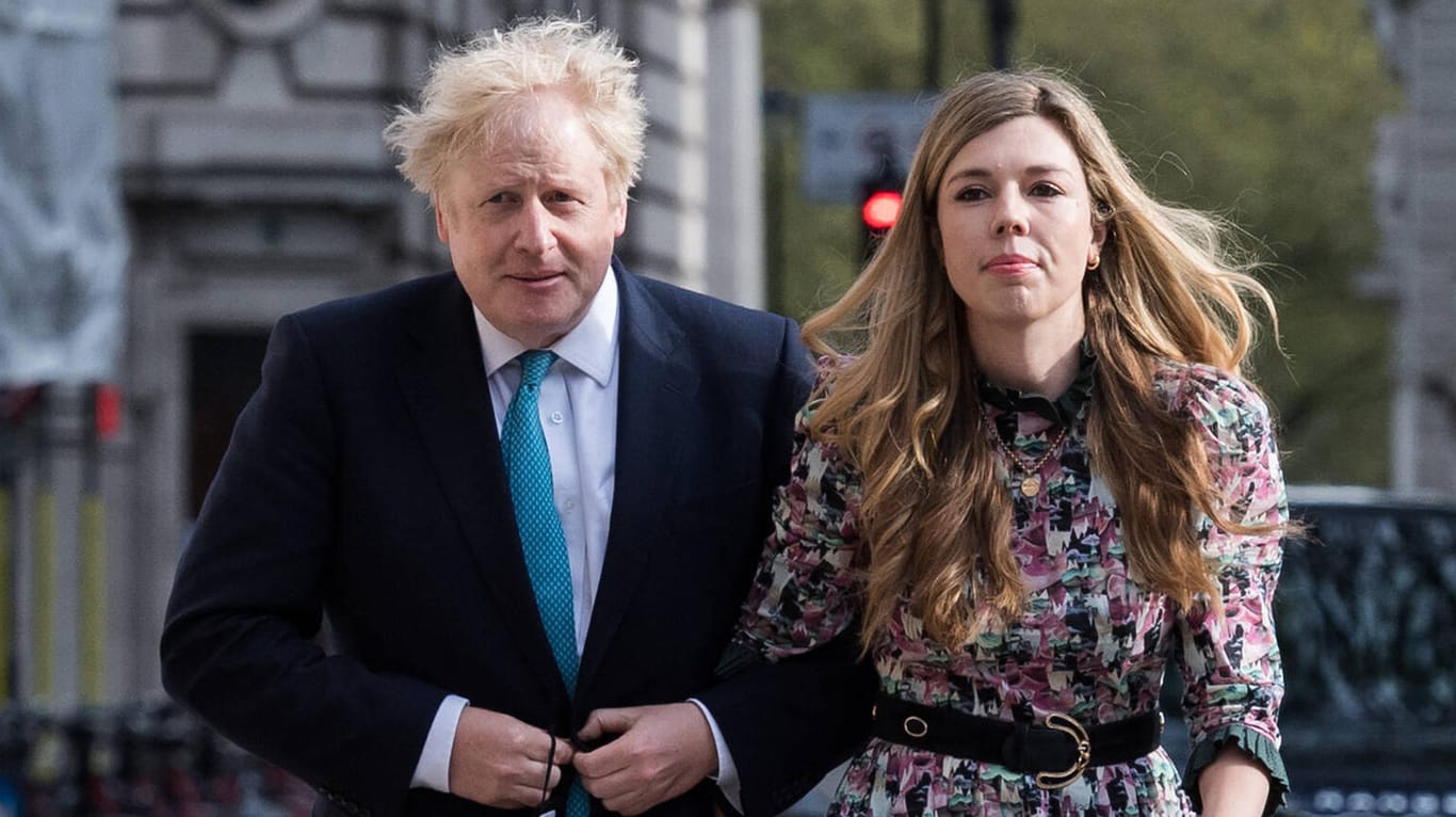 Boris Johnson und Carrie Symonds: Das Paar ist seit 2019 verlobt.