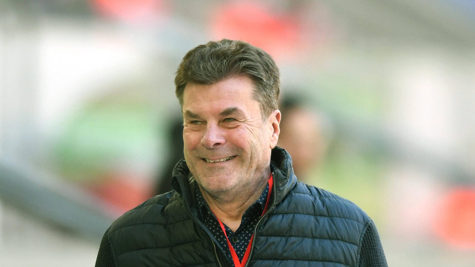 FCN-Sportvorstand Dieter Hecking: Er strahlte Ruhe und Besonnenheit aus.