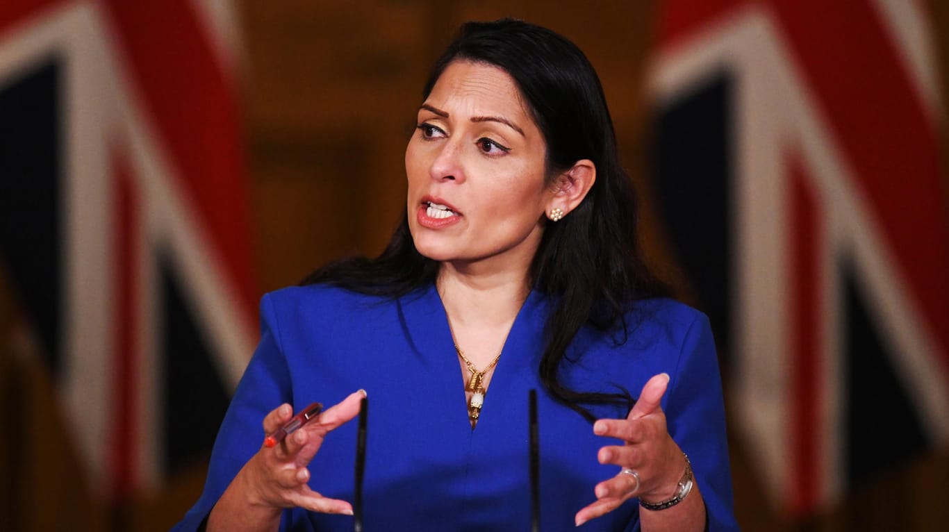 Die britische Innenministerin Priti Patel: Sie wolle die "kaputten" Einreisebestimmungen des Landes grundlegend reformieren.