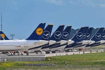 Passagierflugzeuge der Fluggesellschaft Lufthansa
