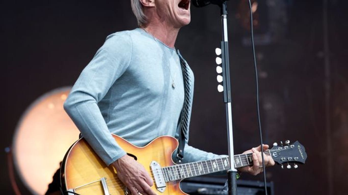 Paul Weller beim Glastonbury Festival 2015.