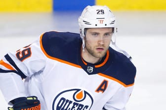 Leon Draisaitl: Der deutsche NHL-Star ist mit den Edmonton Oilers in der ersten Playoff-Runde gescheitert.