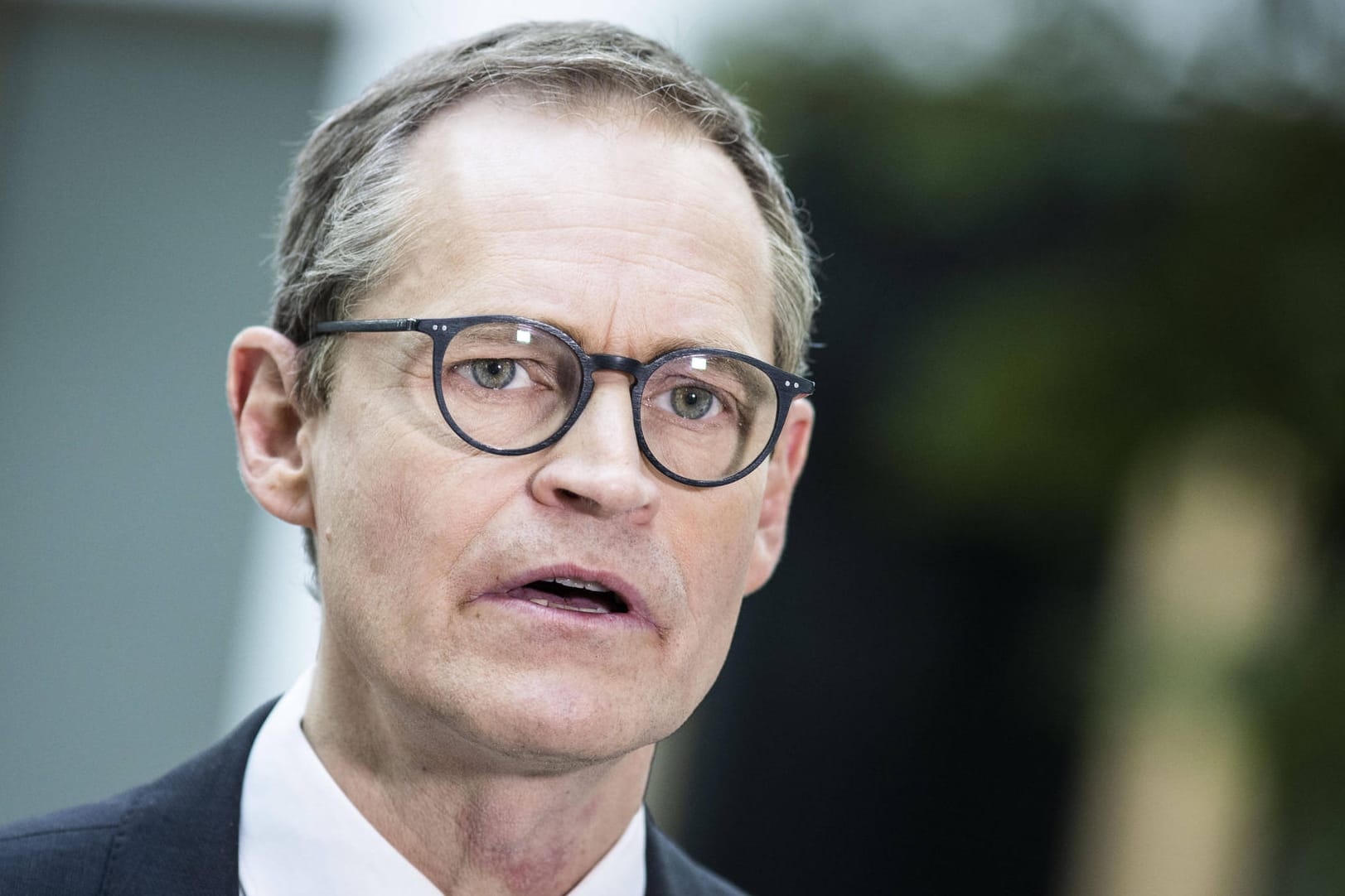 Berlins Bürgermeister Michael Müller: Die Verstöße von Union gegen die Corona-Auflagen haben ihm gar nicht gefallen.