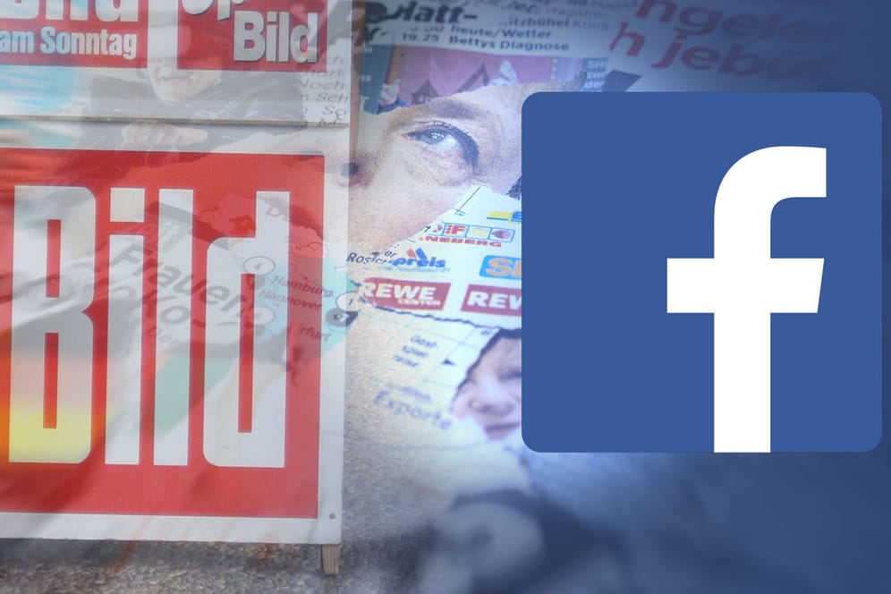 "Bild"-Nachrichten bei Facebook: Der Axel-Springer-Verlag zählte zu den schärfsten Kritikern von Facebook. Jetzt wollen beide Konzerne kooperieren.