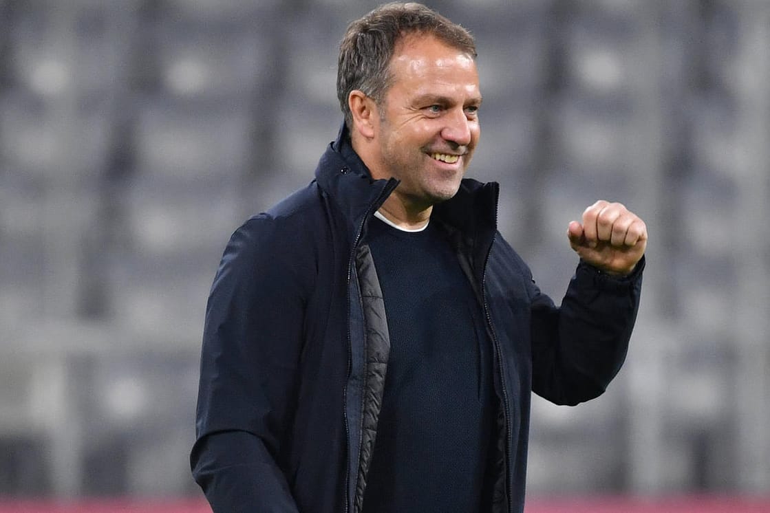 Hansi Flick: Der 56-Jährige unterschreibt einen Vertrag bis 2024.