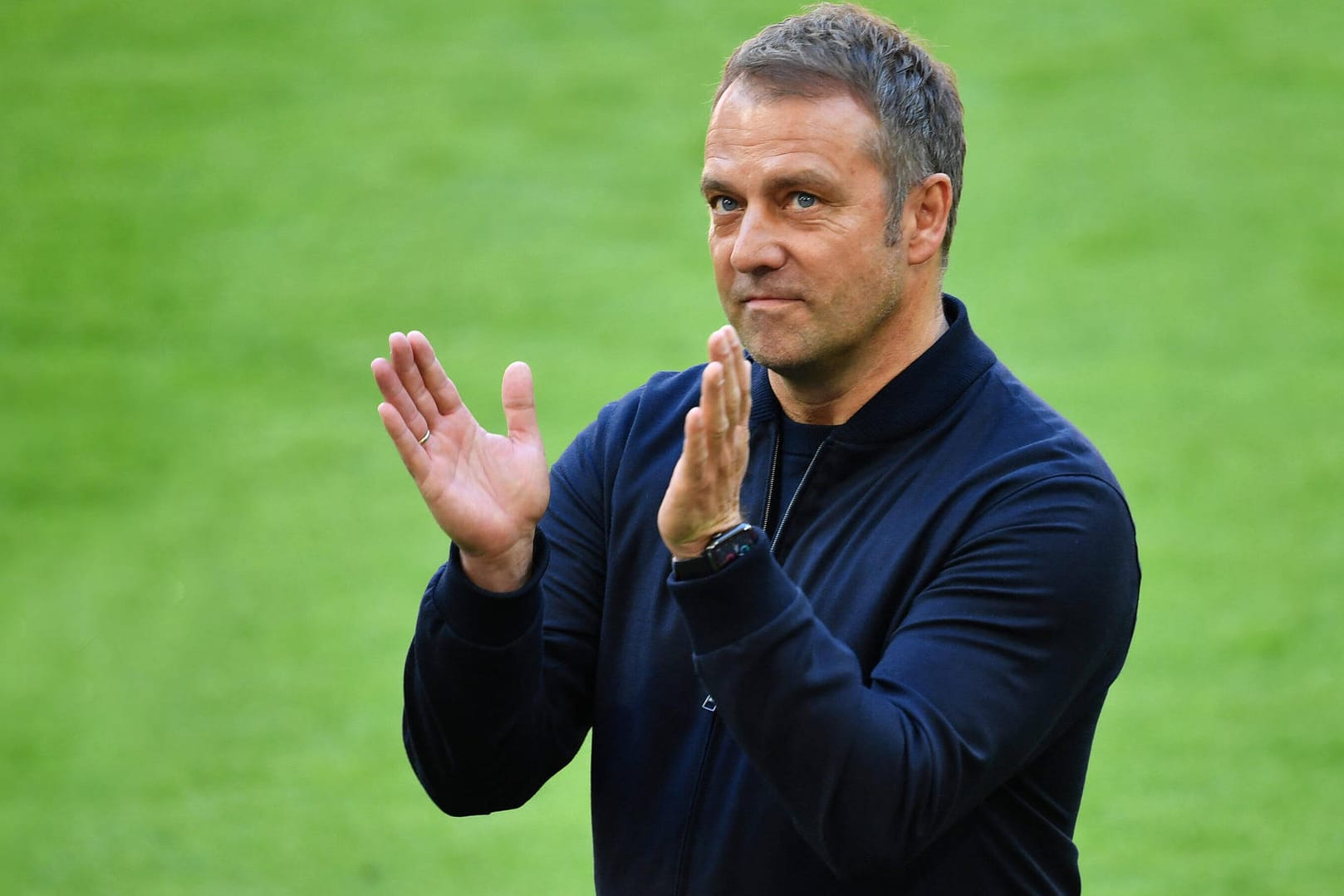 Hansi Flick hat beim DFB bis 2024 unterschrieben und sagt: "Meine Vorfreude ist riesig."