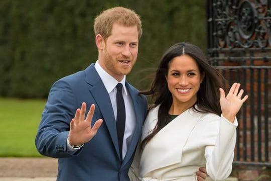 Der britische Prinz Harry und seine Frau, Herzogin Meghan.