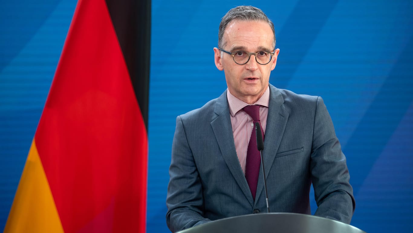Heiko Maas: Der deutsche Außenminister verspricht, dass Diktatoren einen "bitteren Preis" zahlen.