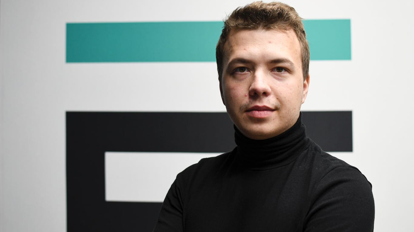 Der belarussische Journalist und Oppositionsaktivist Roman Protassewitsch: 2019 verließ er Belarus und ging nach Polen.