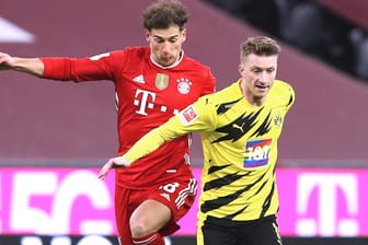 Goretzka und Reus (r.): Im Supercup treten Bayern und BVB erneut gegeneinander an.