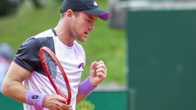 Dominik Koepfer hat sich für die French Open einiges vorgenommen. Dominik Koepfer hat sich für die French Open einiges vorgenommen.