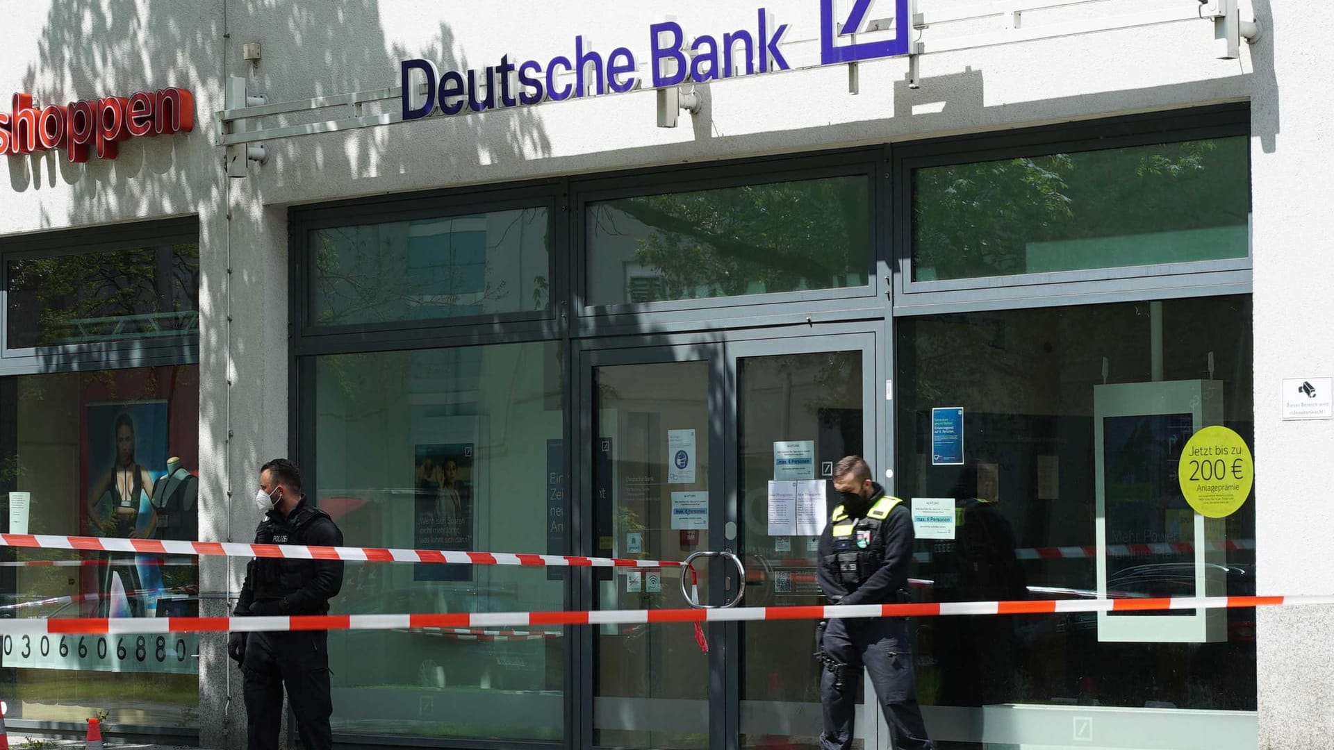 Raubüberfall auf Bank in Berlin