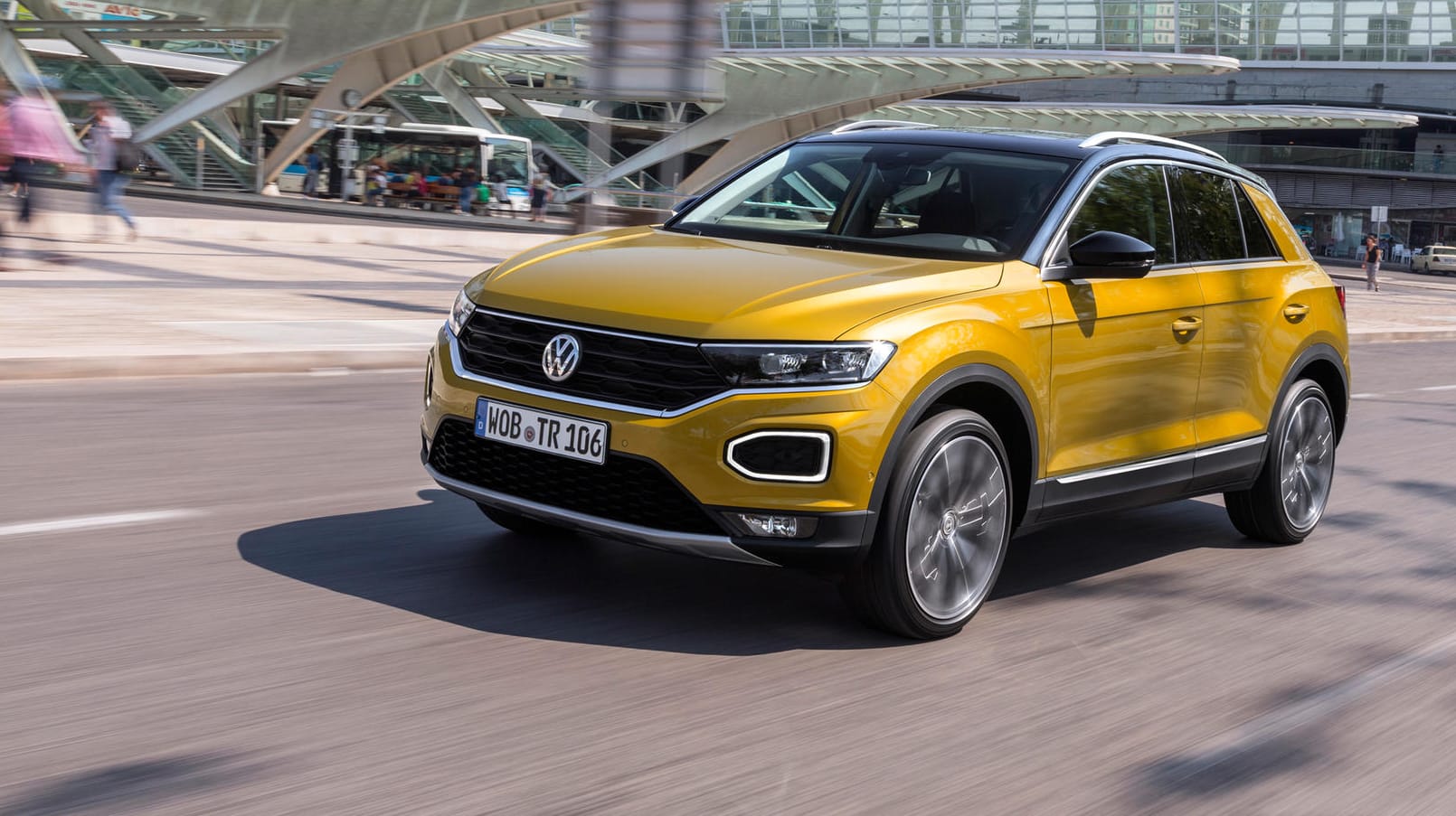 VW T-Roc: Für viele ist das SUV attraktiver als der Golf – zumindest von außen betrachtet.