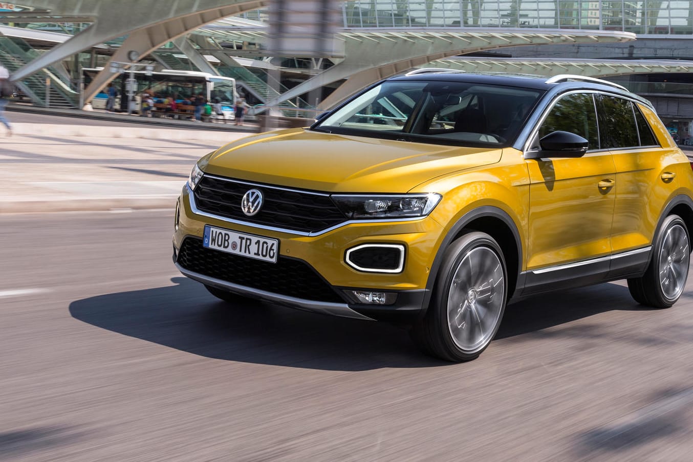 VW T-Roc: Für viele ist das SUV attraktiver als der Golf – zumindest von außen betrachtet.