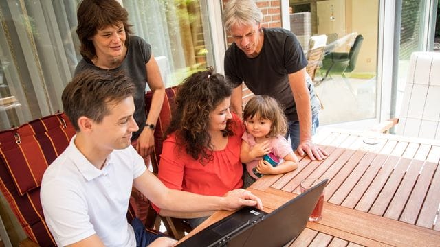 Mehrere Generationen unter einem Dach - das kann gut gehen.