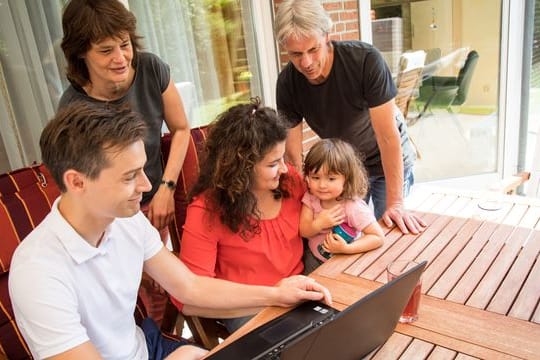 Mehrere Generationen unter einem Dach - das kann gut gehen.