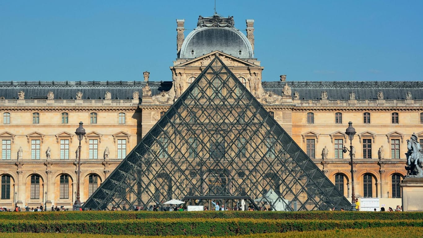 Louvre-Museum: Das Pariser Museum ist das größte der Welt.