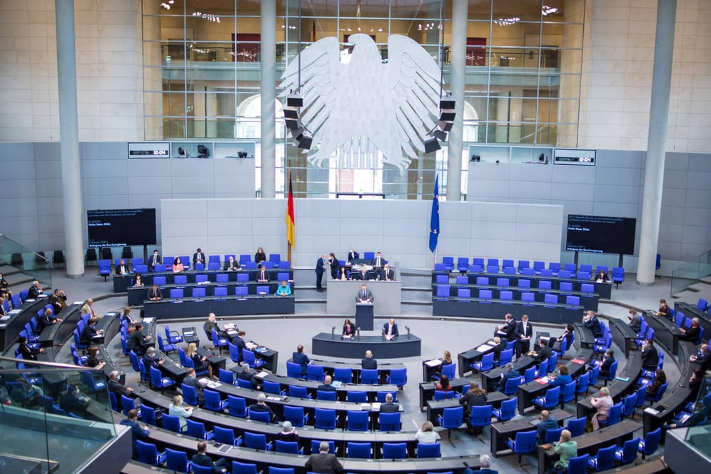 Plenarsitzung im Bundestag: In aktuellen Umfragewerten schneidet die Union derzeit gut ab.