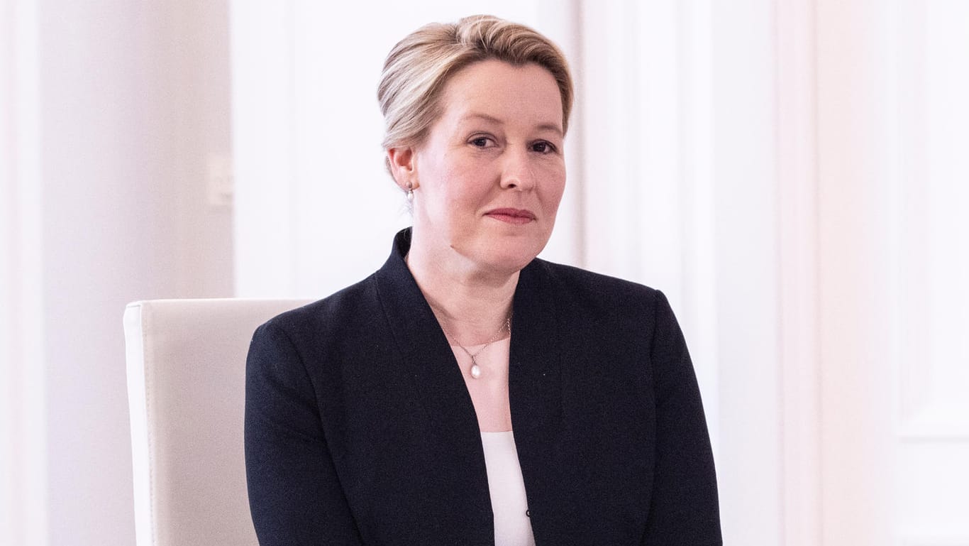 Franziska Giffey: Die SPD-Politikerin wurde am 20. Mai 2021 formal als Bundesministerin für Familie, Senioren, Frauen und Jugend entlassen.
